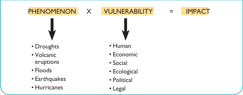 Figure 1. Components of a disaster
